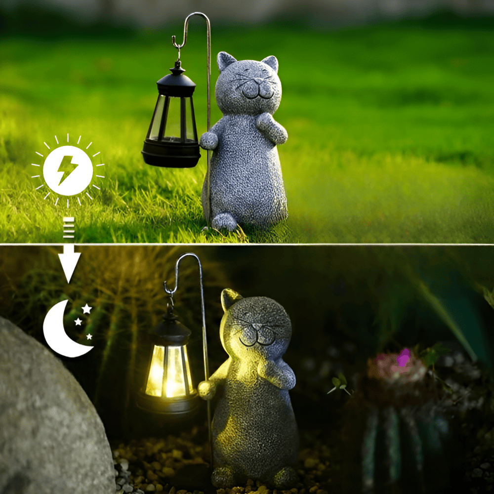 Dekorativní solární lampa - originální dekorace a měkké světlo