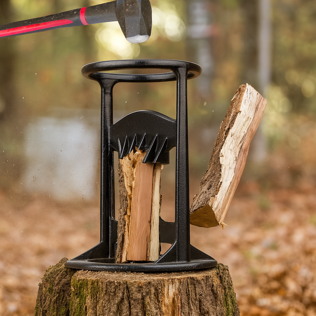 Log Splitter - The Easy Alternative to the Axe 