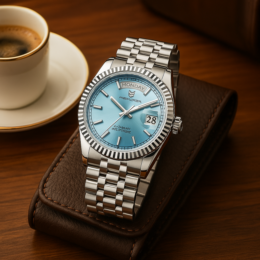 ボリス | エレガントな時計 – 自動巻きムーブメントと日付表示 