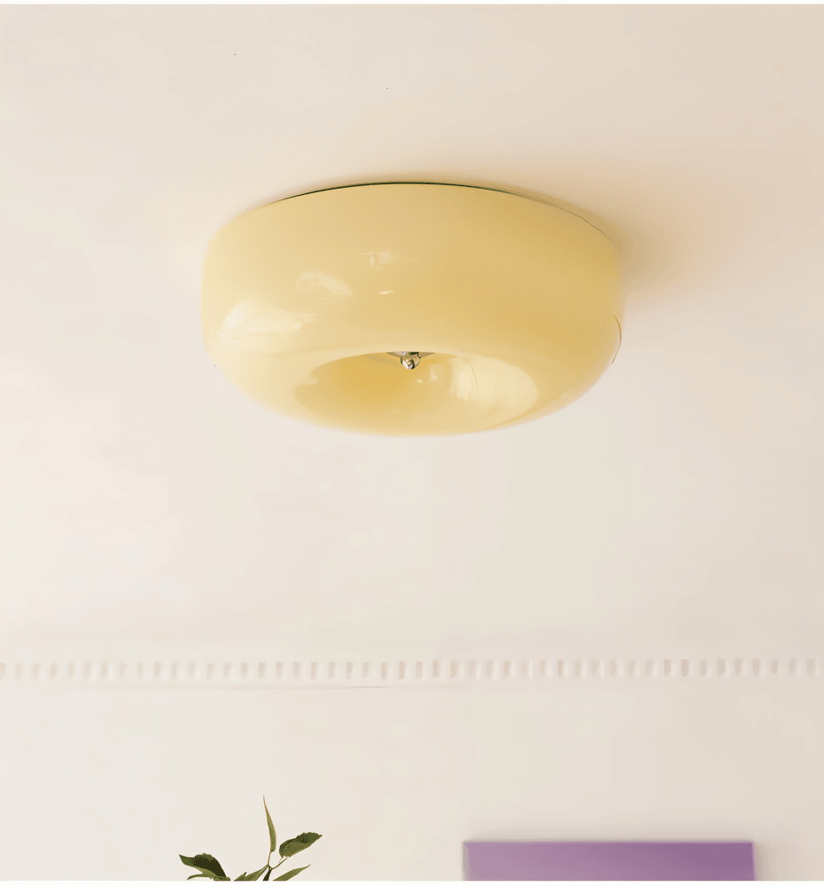 Skandinávské skleněné stropní svítidlo - moderní dekorace a snadná instalace