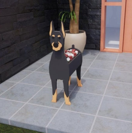 Vază De Flori Originală — Formă De Câine 