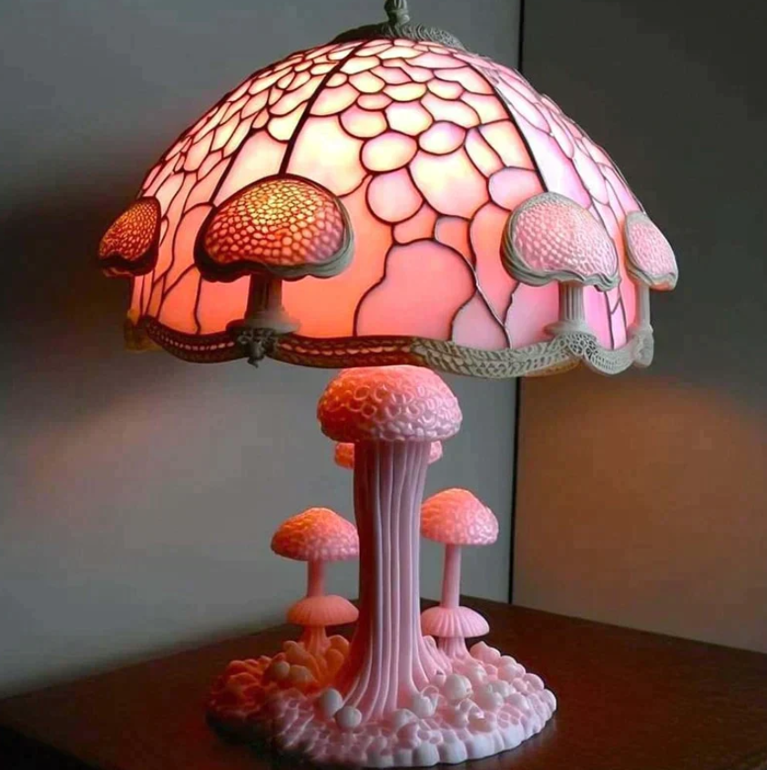 Φωτιστικό Από Βιτρό Καταπραϋντικό – Απαλή Φως Και Ζεστή Ατμόσφαιρα 