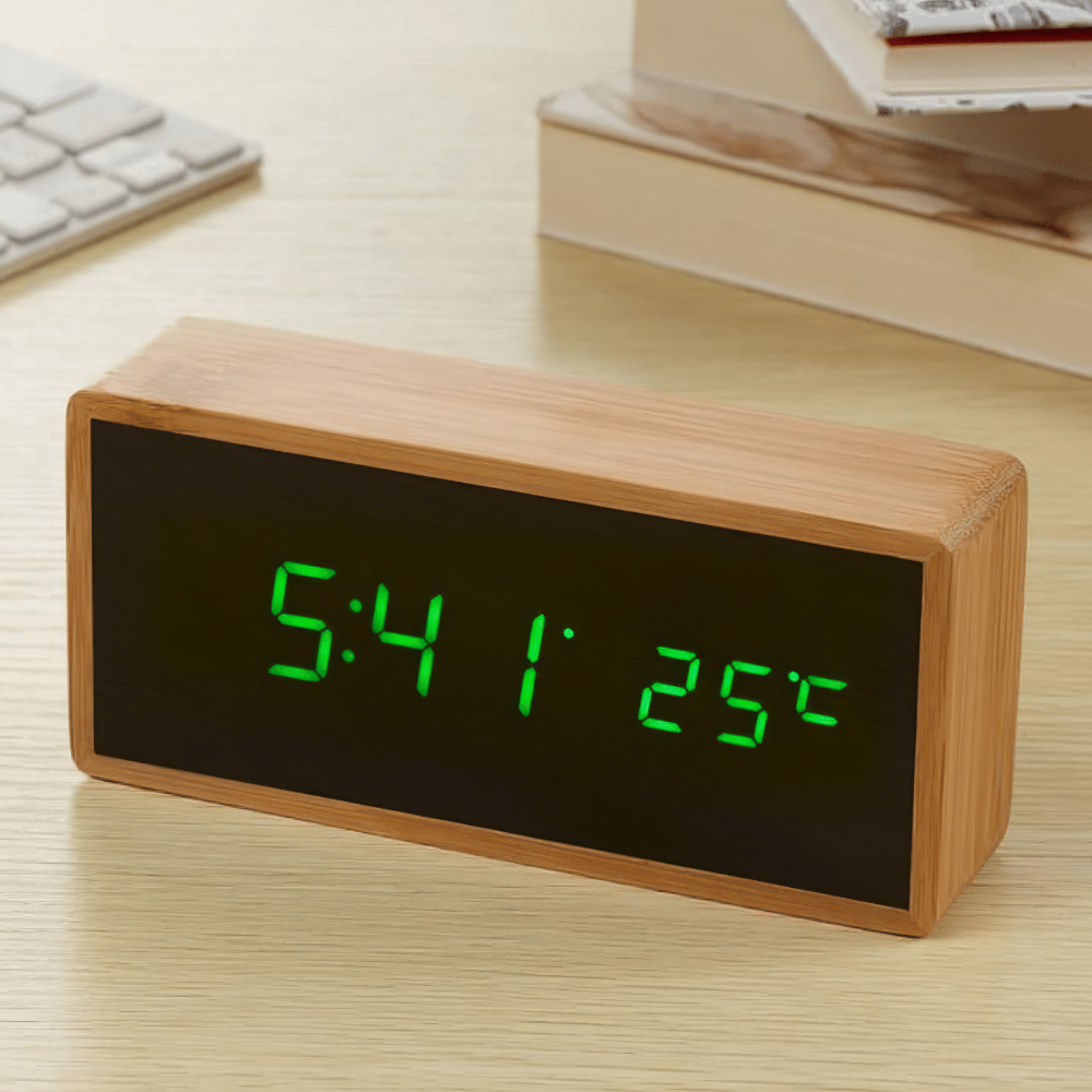 LED alarm clock - Minimalist elegance & Perfect visibility