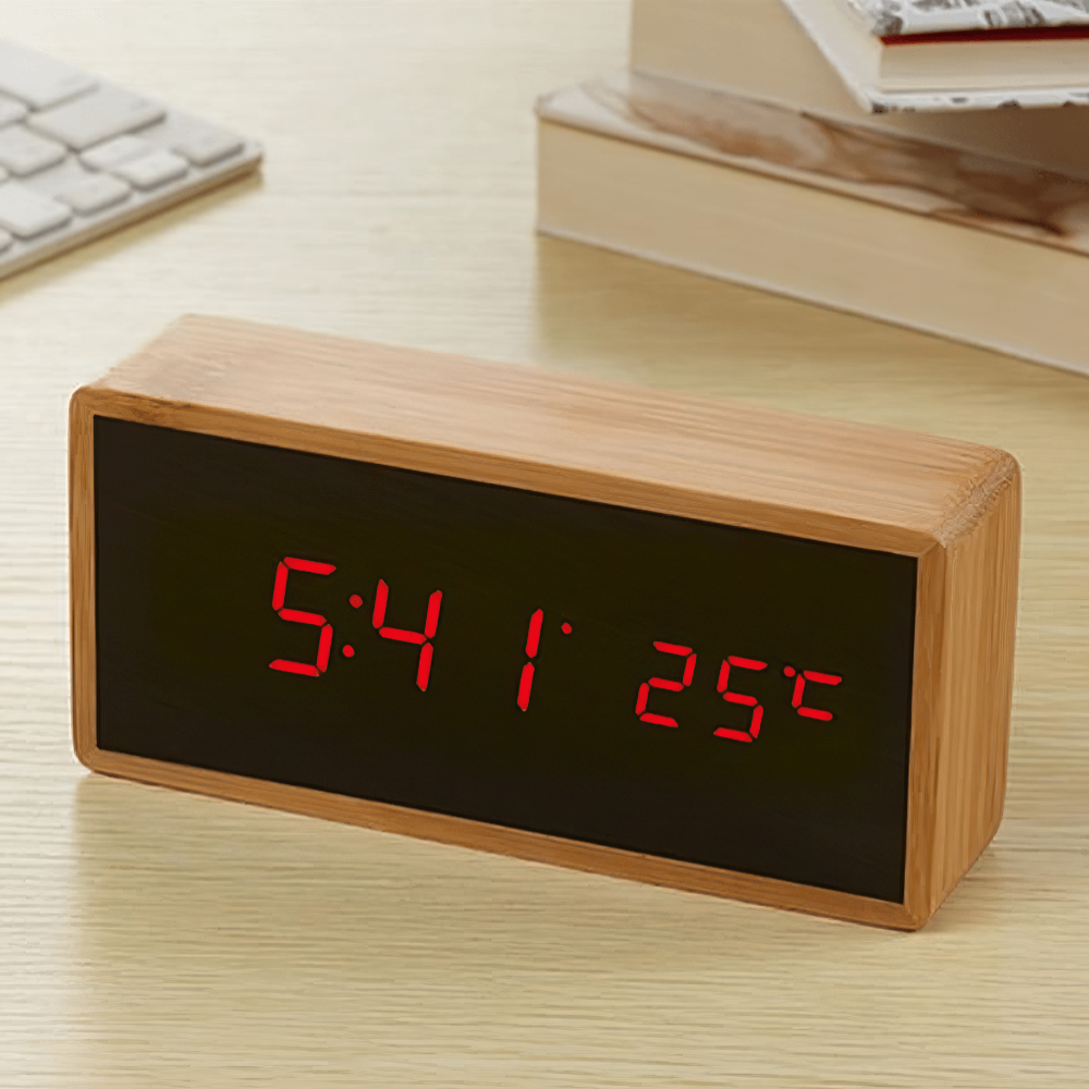 LED alarm clock - Minimalist elegance & Perfect visibility