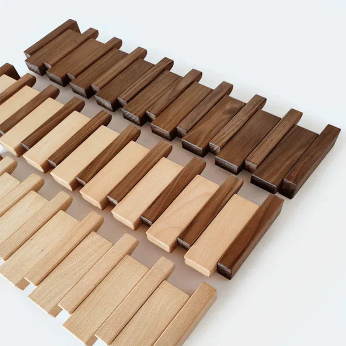 Perchero de Pared Diseño – Estilo Piano Original y Elegante 