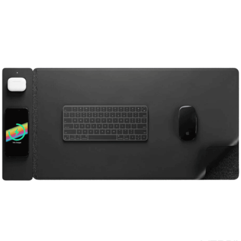 Trådløs opladningsmusmatte – Brugervenlighed og multifunktionalitet 