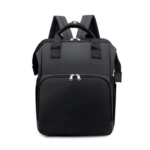 Baby-Reiserucksack - Faltbares Kinderbett mit integriertem Stauraum