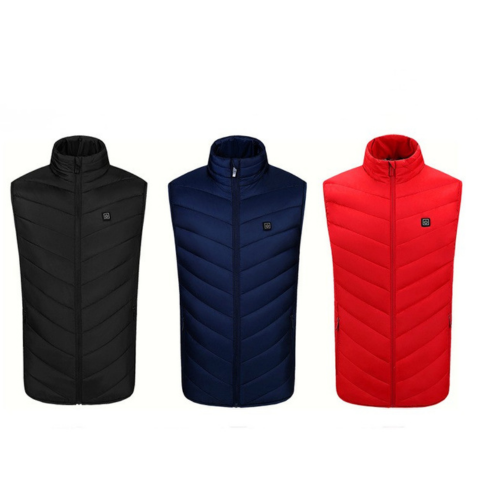 Gilet riscaldante unisex - Temperatura regolabile e stile moderno