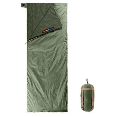 Kompakt sovsäck - praktisk design och enkel förvaring