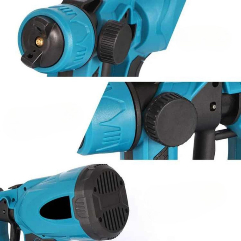 Pulverizador de pintura inalámbrico – Aplicación fácil y resultado profesional 