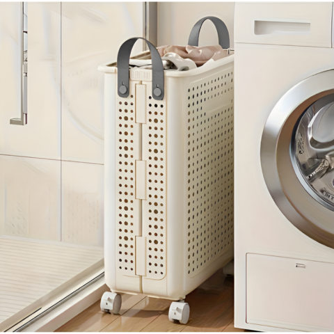 Vouwbare Mand – Met Wielen Voor Gemakkelijk Transport 