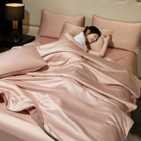 Kylande Sängkläder – Lätt Och Andningsbar För En Bekväm Sömn 