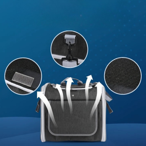 Panier De Vélo Extensible Pour Animaux – Pratique Et Confortable