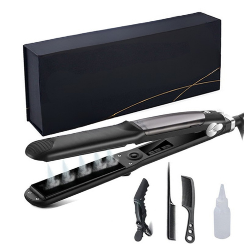 Piastra per Capelli a Vapore – Riscaldamento Rapido e Risultato Duraturo 