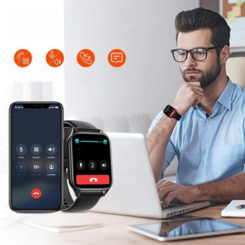 Sportig Smartklocka – Form, Hälsa Och Autonomi 