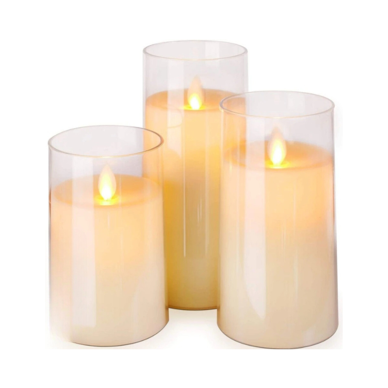 Realistic Electric Candles – Filtered Glow Without Wax or Flame 