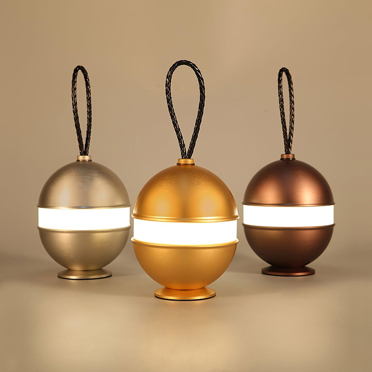 Lámpara Esfera Recargable - Diseño chic y luz relajante