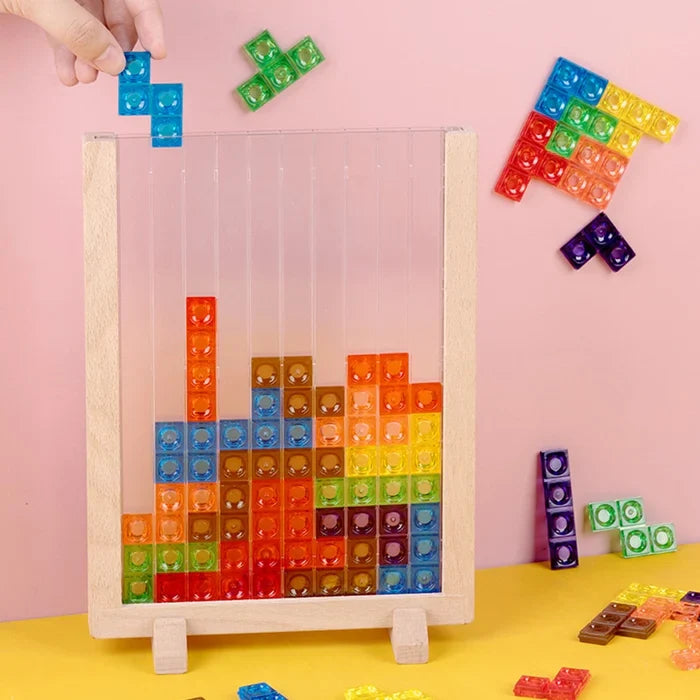 Blocs éducatifs Tetris - Stimulez l'imagination de vos enfants