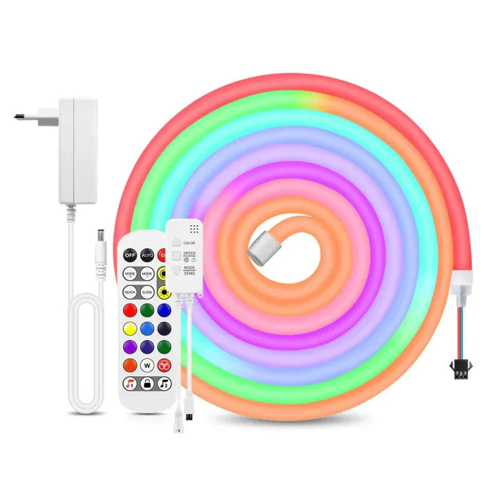 Fleksibel LED Neon - Nem kontrol via mobilapp 