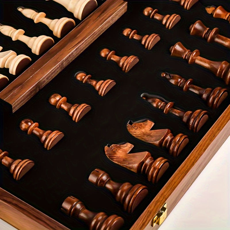 Wysokiej klasy zestaw szachowy - klasyczny design i najwyższa jakość