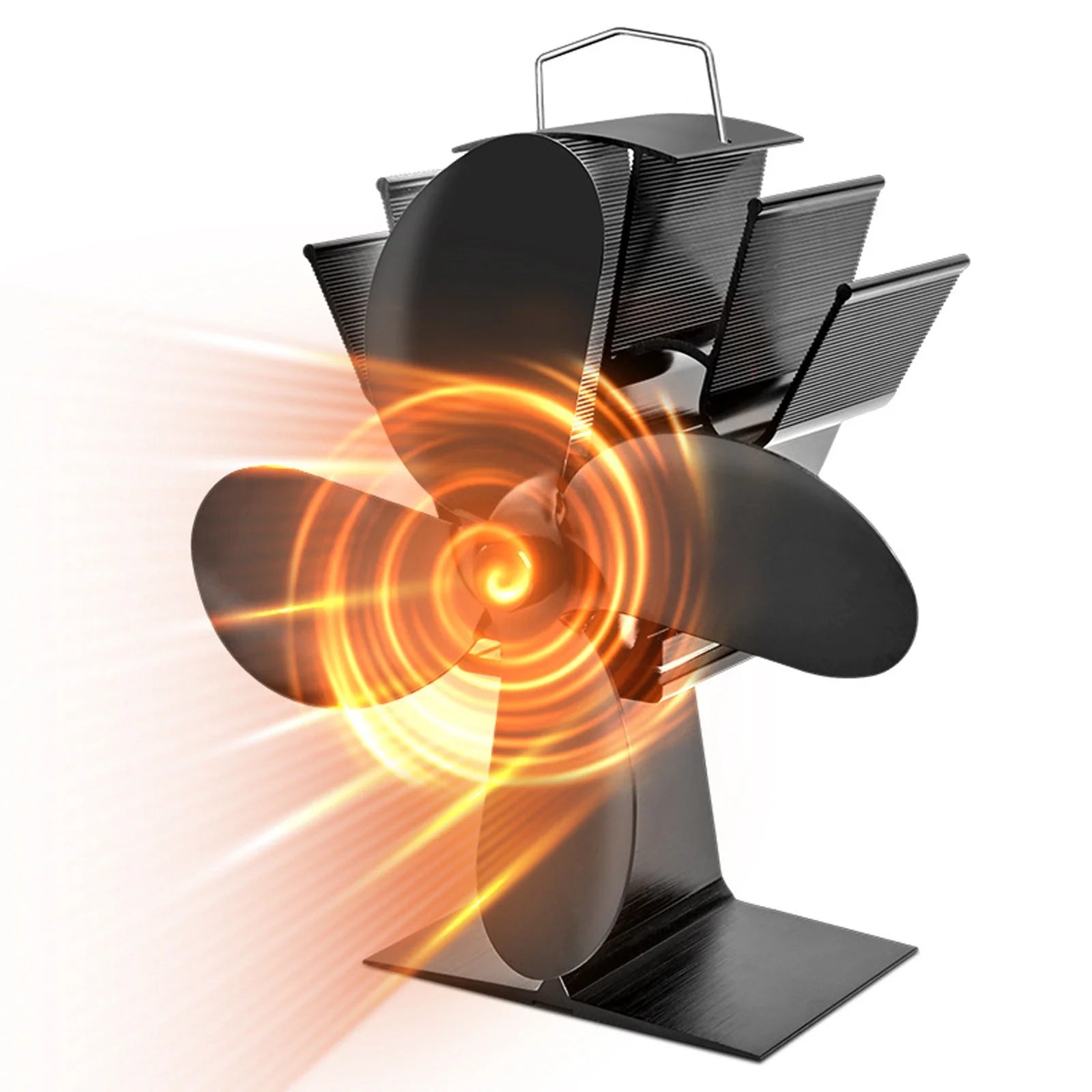 5 lapátos kandalló ventilátor — A hő optimális eloszlása 