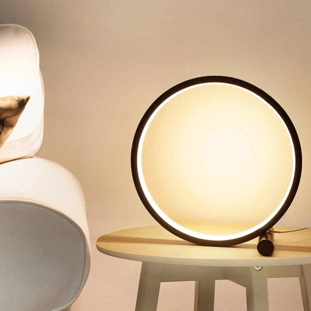 Lampe De Table Circulaire À Capteur Tactile – Modernité Et Confort