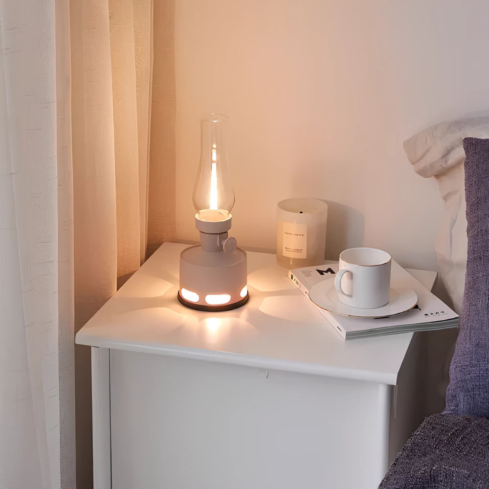 Retro LED-lantaarn – Elegante decoratieve verlichting 