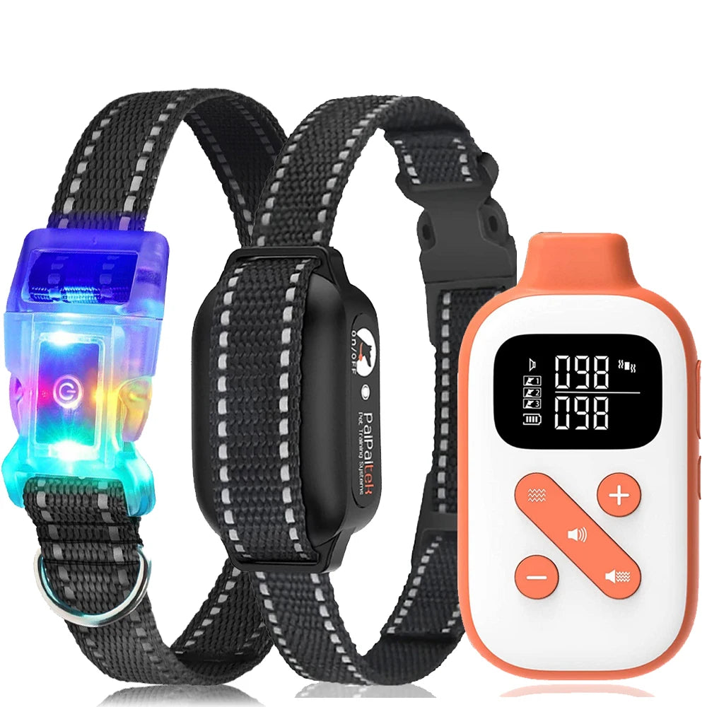 Ütés nélküli Képző Nyakörv – Távirányító akár 1000 m-ig 