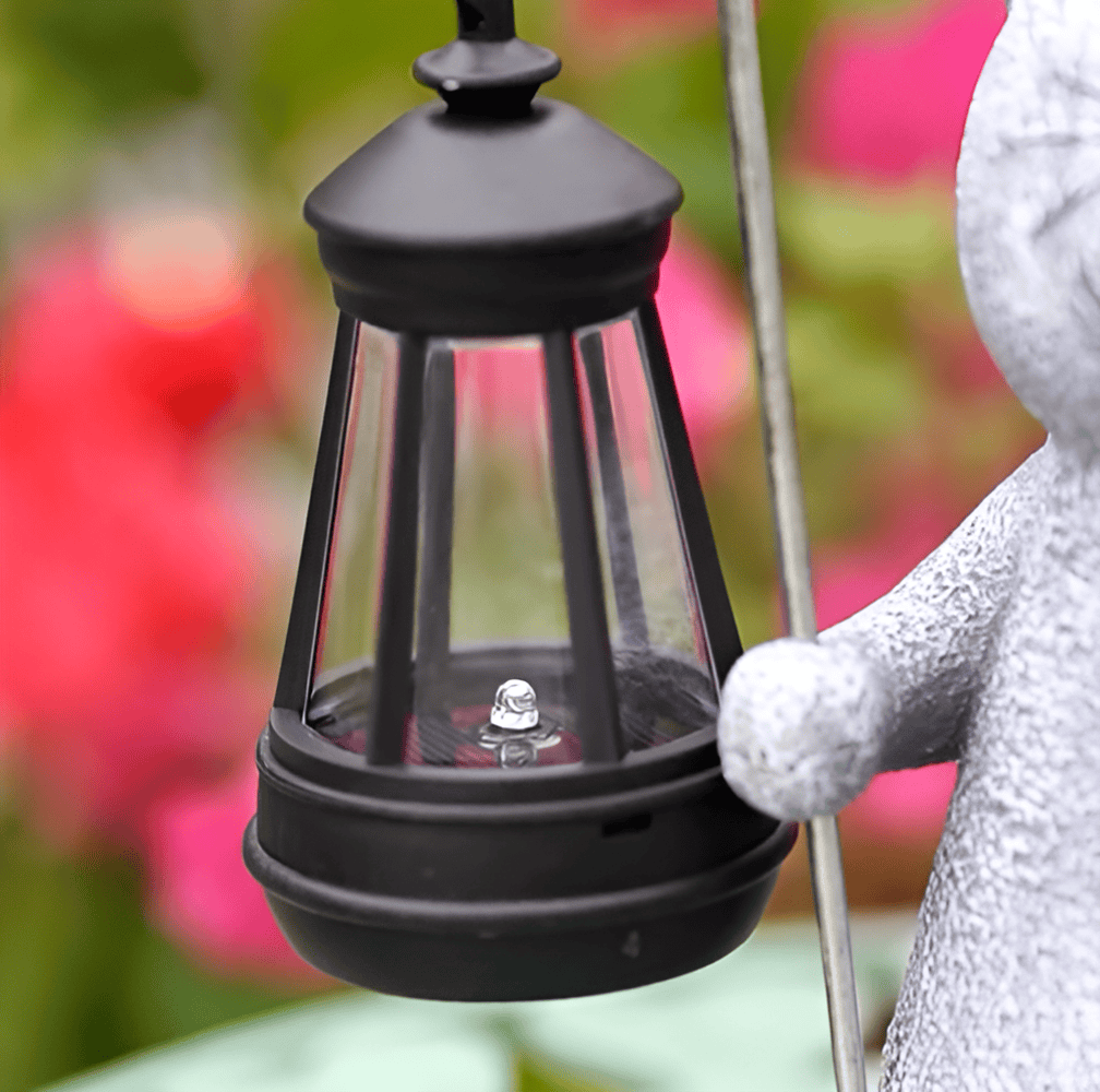 Dekorativní solární lampa - originální dekorace a měkké světlo