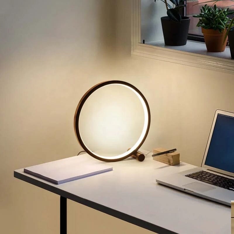 Lampe De Table Circulaire À Capteur Tactile – Modernité Et Confort