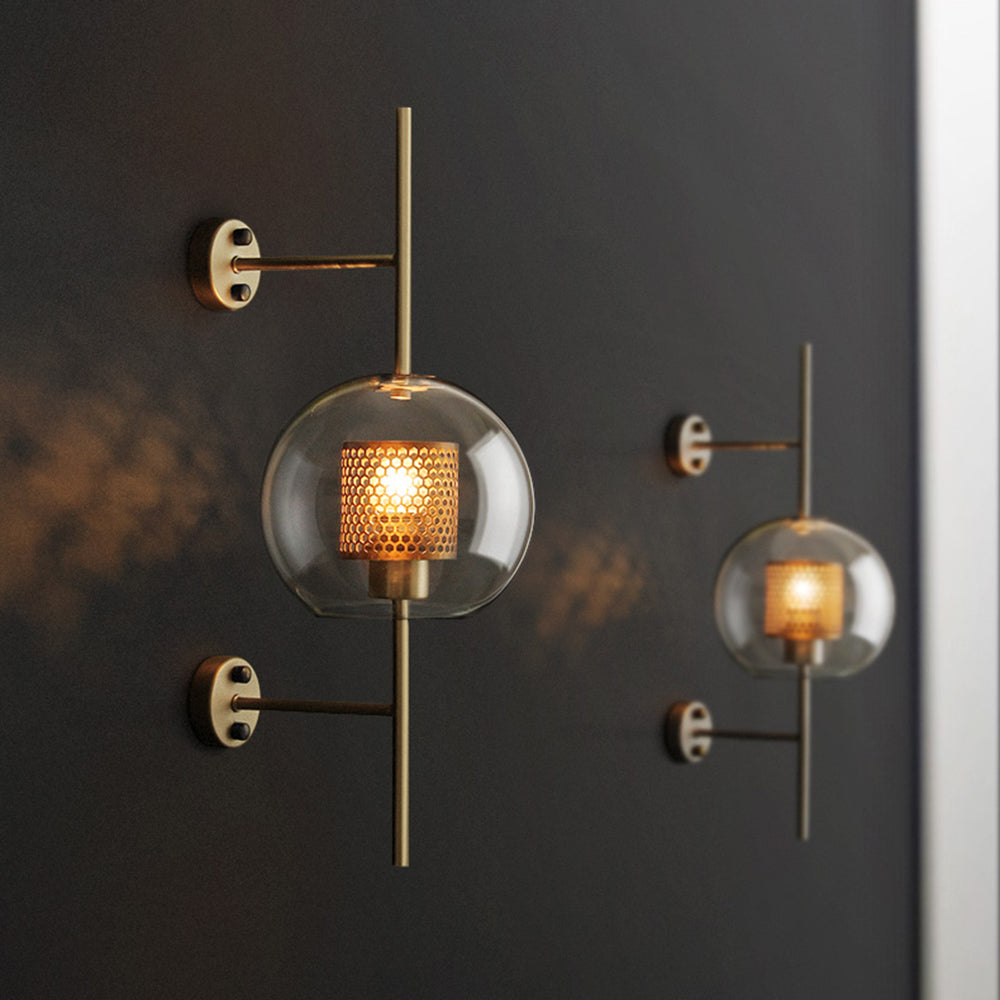 Industriell geometrisk vägglampa - Stil och modernitet