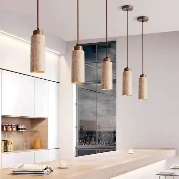 天然石の吊り下げランプ – 優雅さと本物の証 