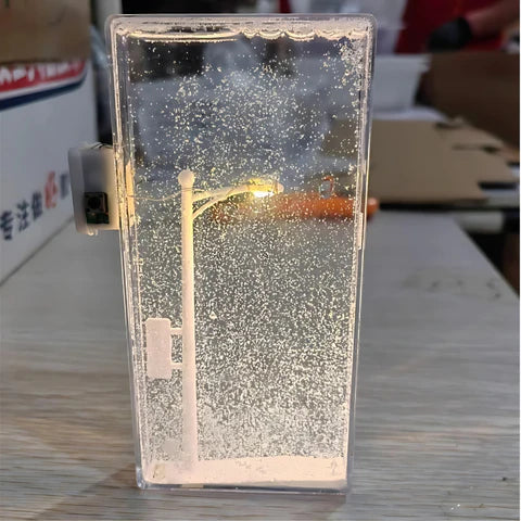 Lampa s efektom pádu – Magická a svetelná atmosféra 